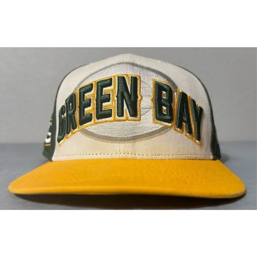 New Era Green Bay Packers 9Fifty NFL Historic Gold Snapback Hat Cap